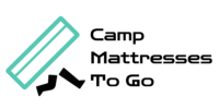 black logo with green mattress